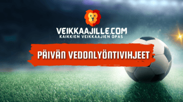 Päivän vedonlyöntivihjeet