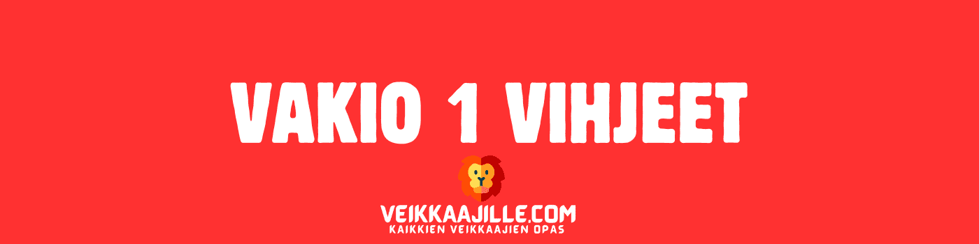Vakio 1 vihjeet