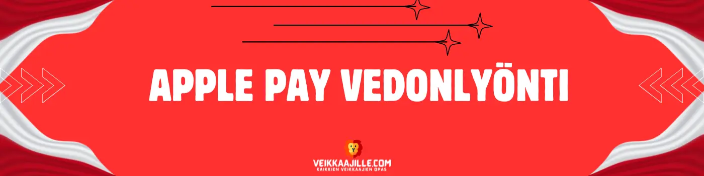 APPLE PAY VEDONLYÖNTI