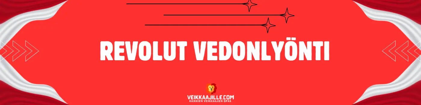 REVOLUT VEDONLYÖNTI